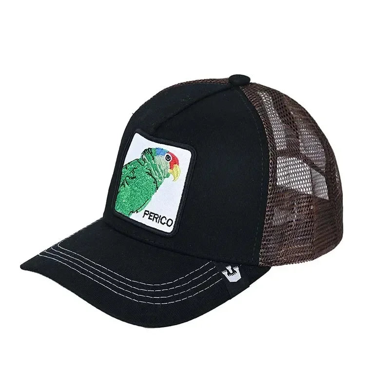 Fashion Animals Cartoon Embroidery Baseball Caps