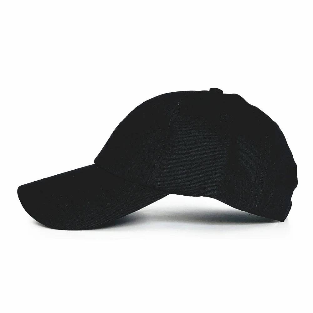 Cotton Rose Finger Gesture Snapback Baseball Cap