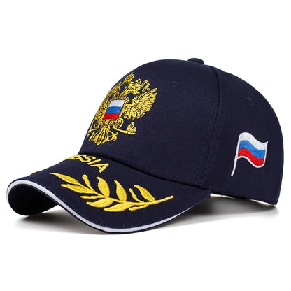 Russian Emblem Embroidered Snapback Baseball Cap