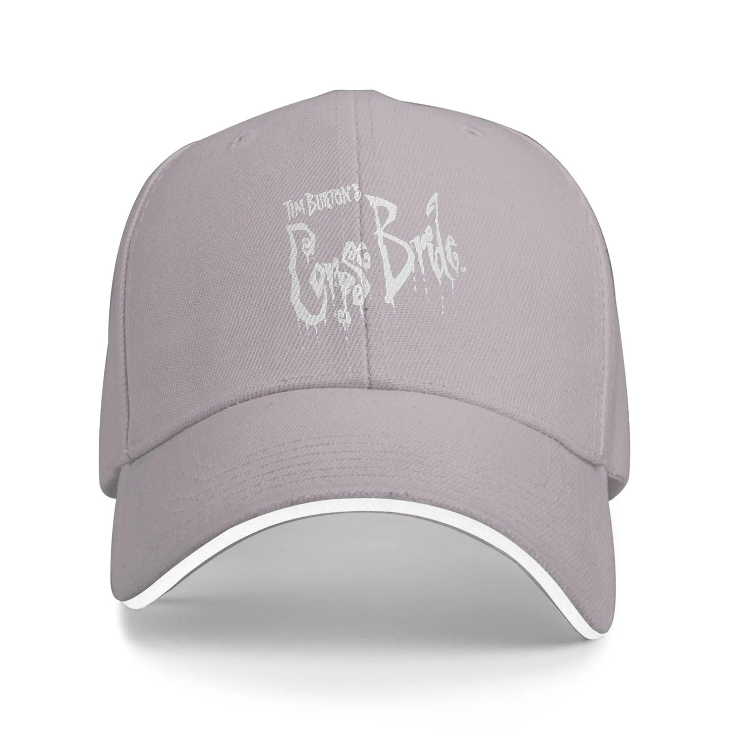 White Punk Tim Burton Corpse Bride Trucker Baseball Cap