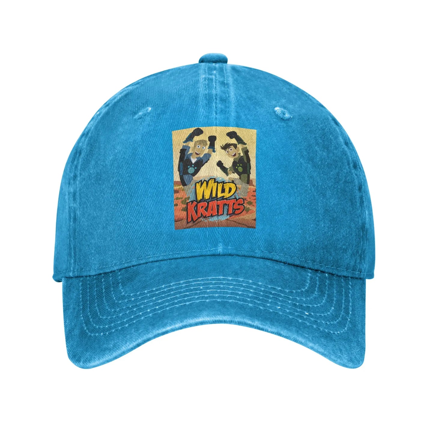 Wild Kratts Washed Denim Baseball Cap