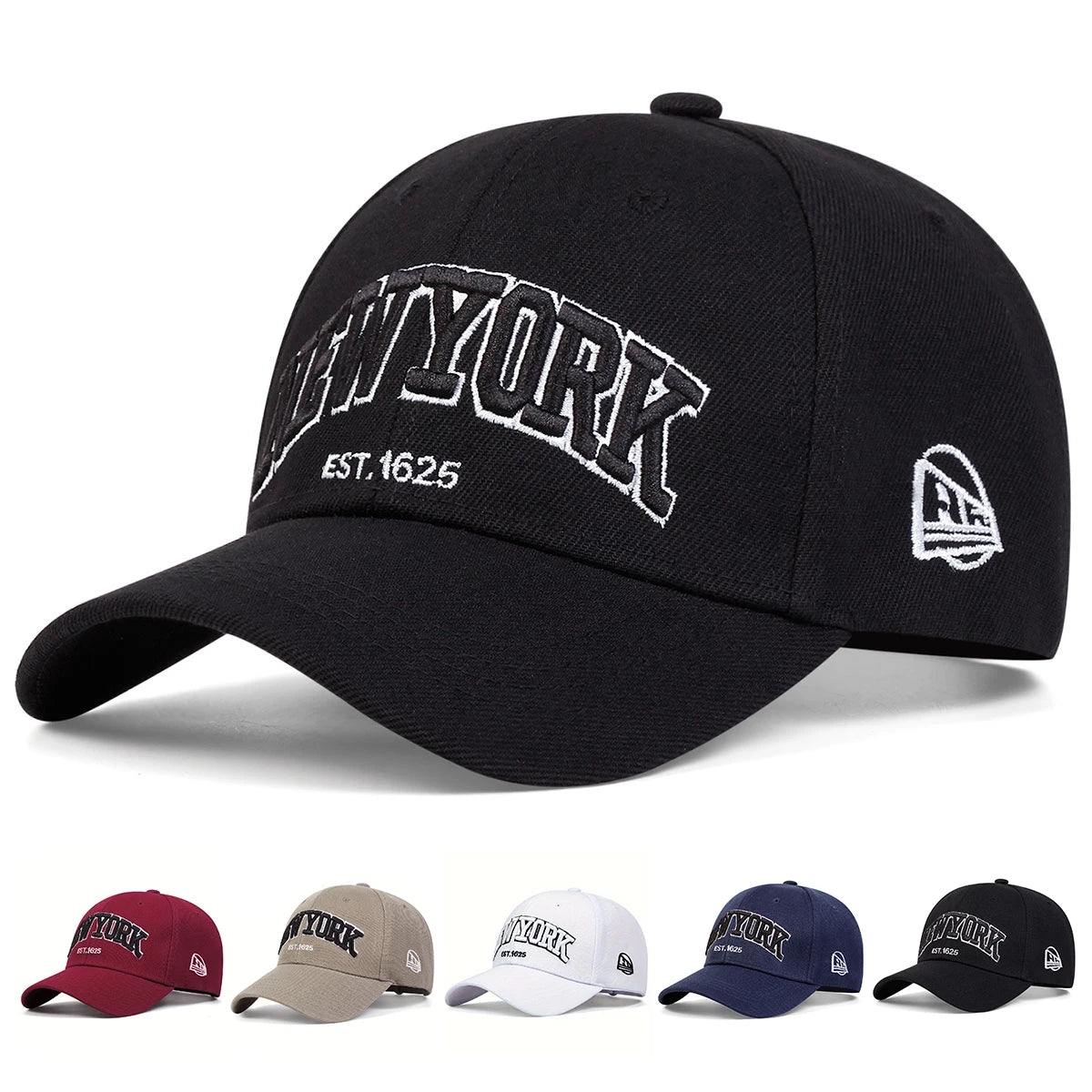 NewYork Embroidery Adjustable Spring Autumn Snapback Cap