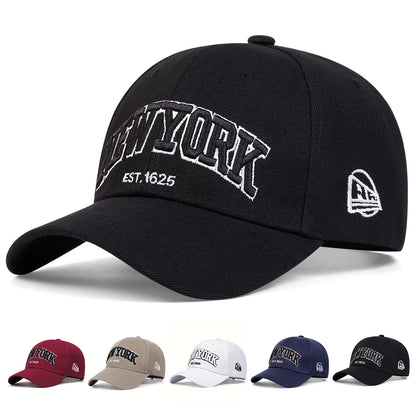 NewYork Embroidery Adjustable Spring Autumn Snapback Cap