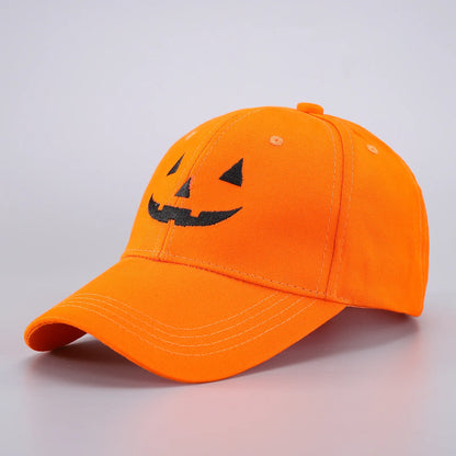 Skull Print Halloween Baseball Cap