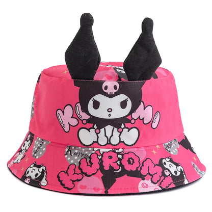Children’s Sanrio Kuromi 3D Ear Bucket Hat