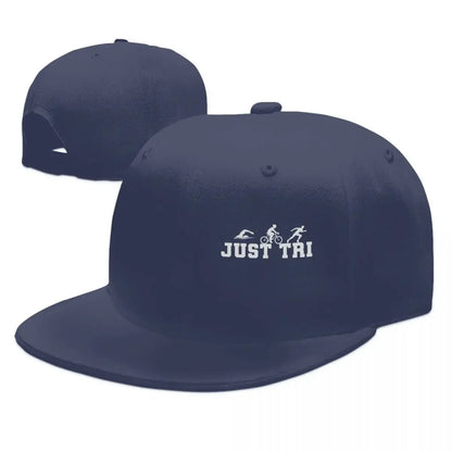 Triathlon Silhouette Sports Adjustable Snapback Cap