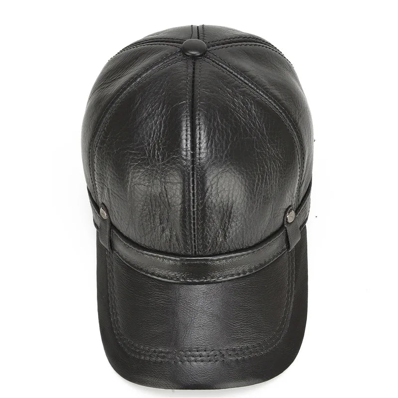Northwood Leather Hip Hop Snapback Cap
