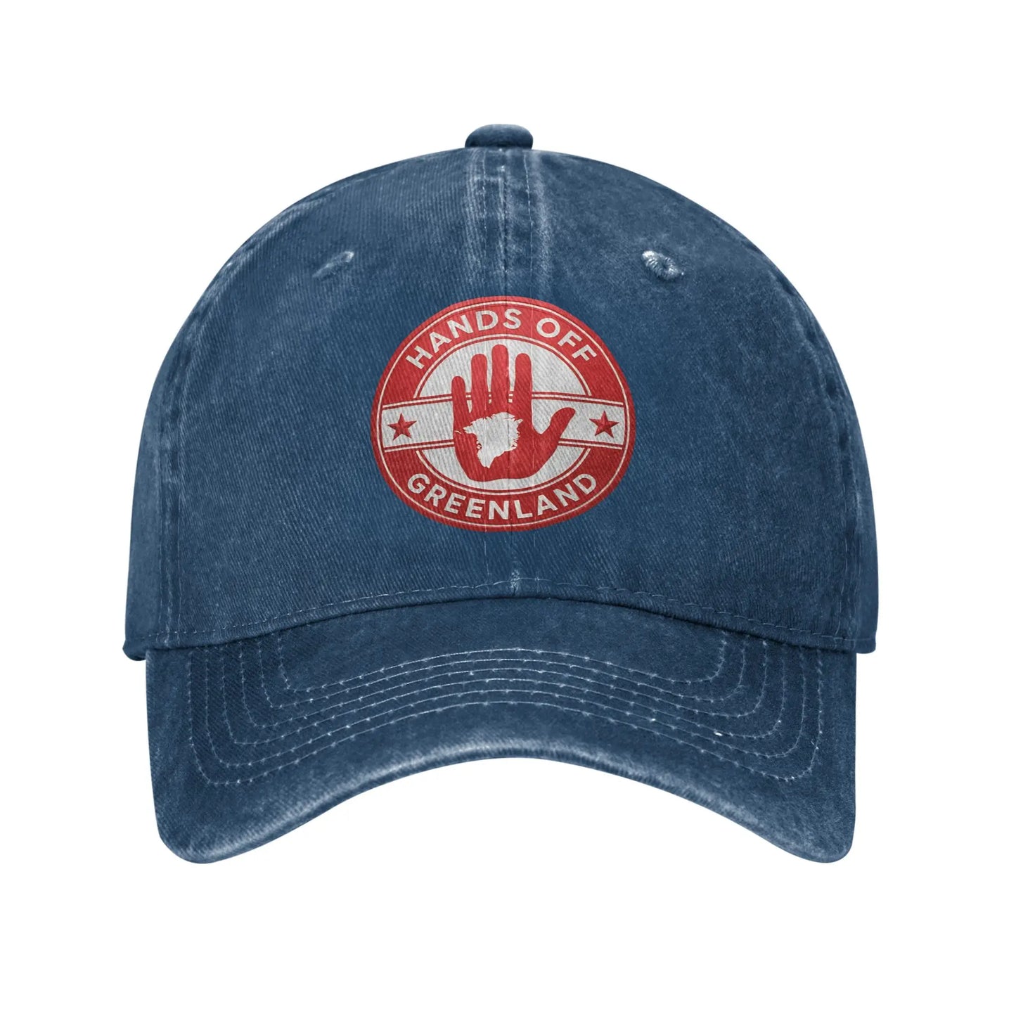 Hands Off Greenland Nuuk Sun Baseball Cap