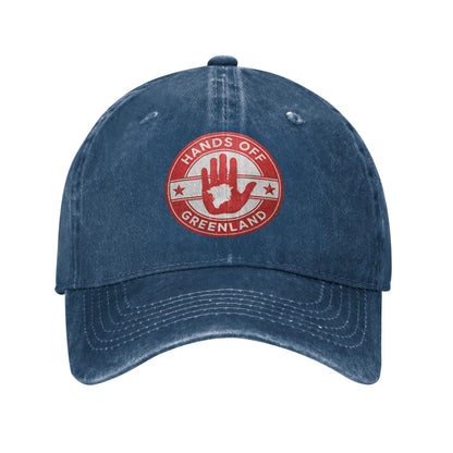 Hands Off Greenland Nuuk Sun Baseball Cap