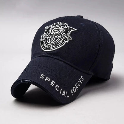 Oversize Cotton Curved Peak Baseball Cap