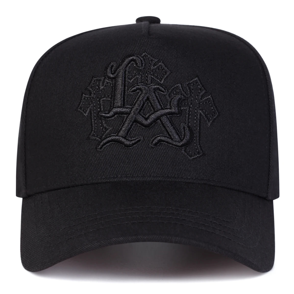 Unisex LA Cross Embroidery Baseball Cap