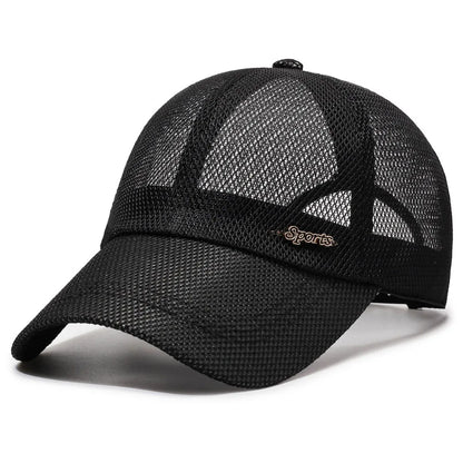 Quick Dry Letter Trucker Baseball Cap