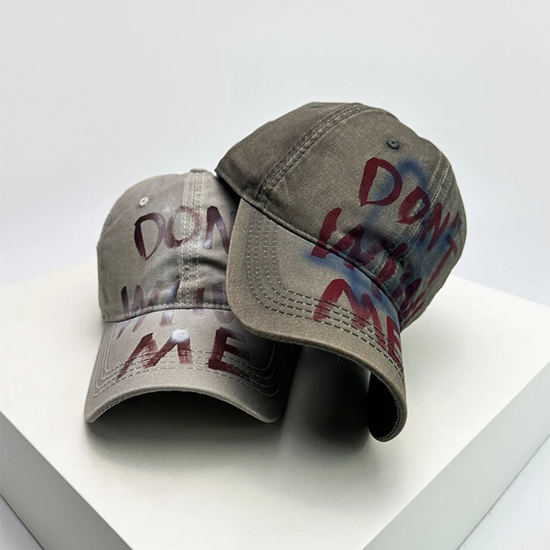 New Unisex American Style Graffiti Letters Baseball Hats