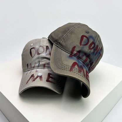 New Unisex American Style Graffiti Letters Baseball Hats