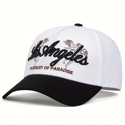 Fashion LOS ANGELES Embroidery Baseball Cap