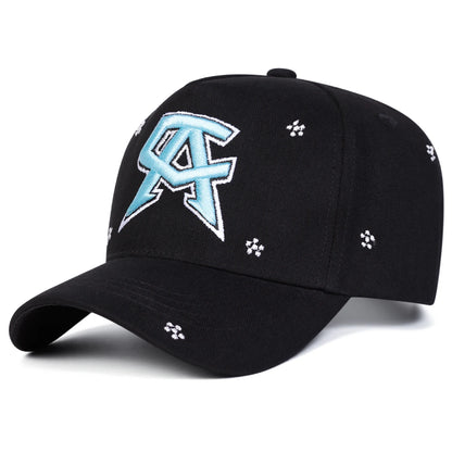 Unisex CA Letter Embroidery Casual Outdoor Baseball Cap