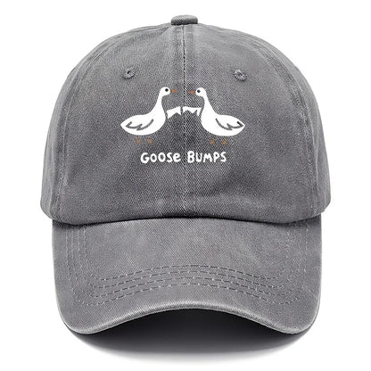 Retro Goose Print Casual Dad Baseball Cap