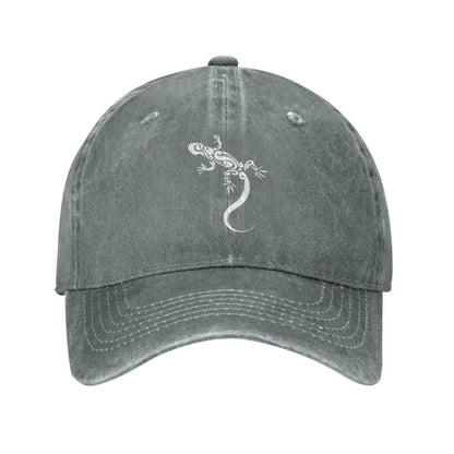 Cool Vintage Distressed Washed Denim Trucker Cap