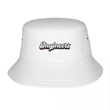 Engineers Retro Graffiti Style Text Winter Bucket Hat
