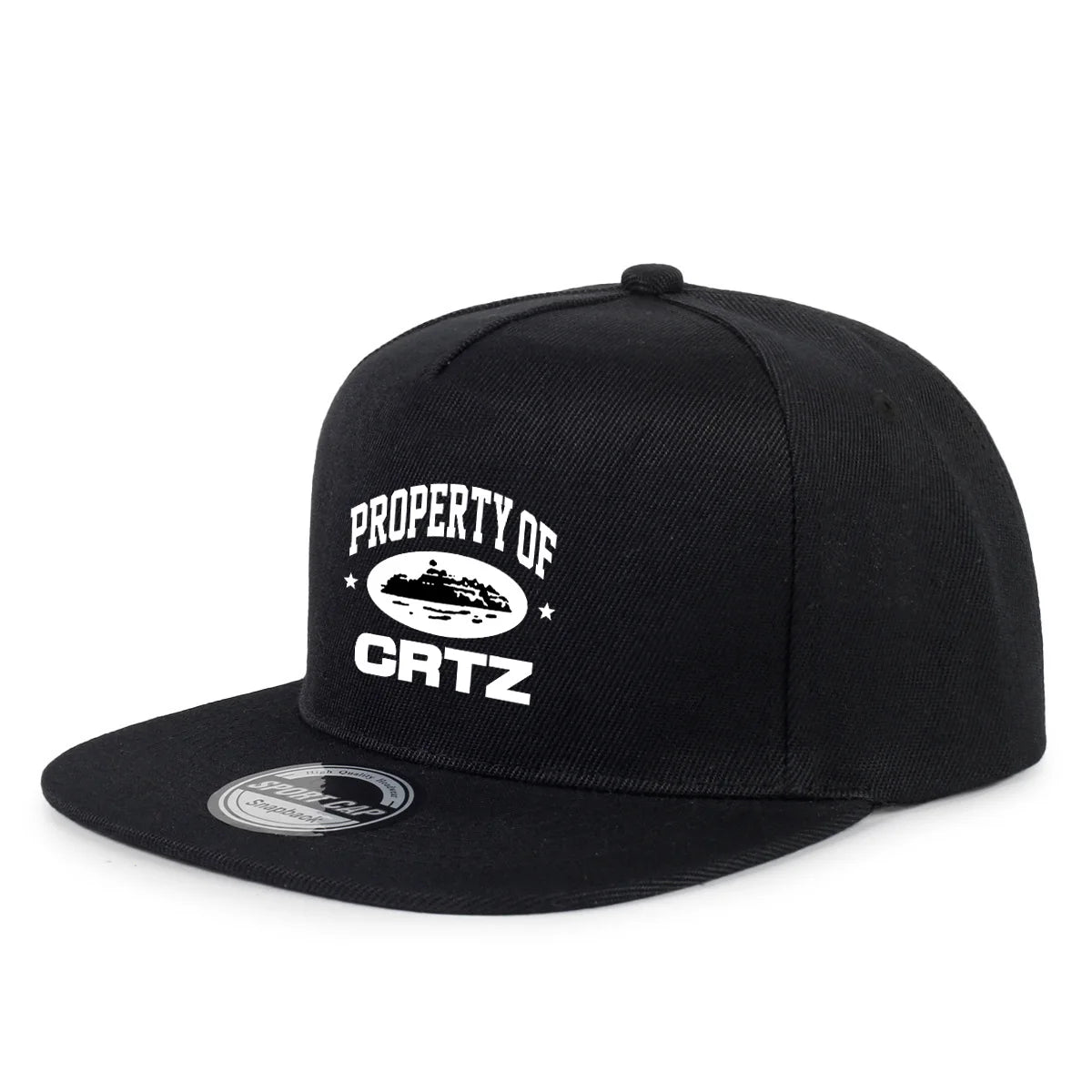 English Print Adjustable Baseball Cap