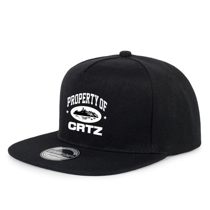English Print Adjustable Baseball Cap