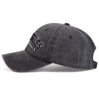 Unisex LOS ANGELES Embroidered Streetwear Cap