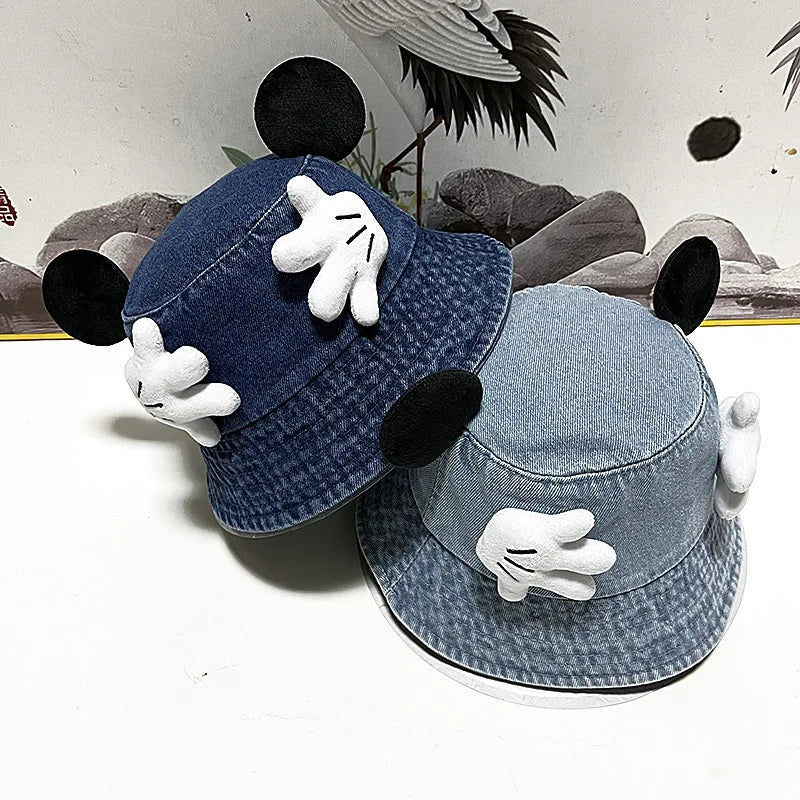 Creative Cartoon Face Covering Bucket Hat