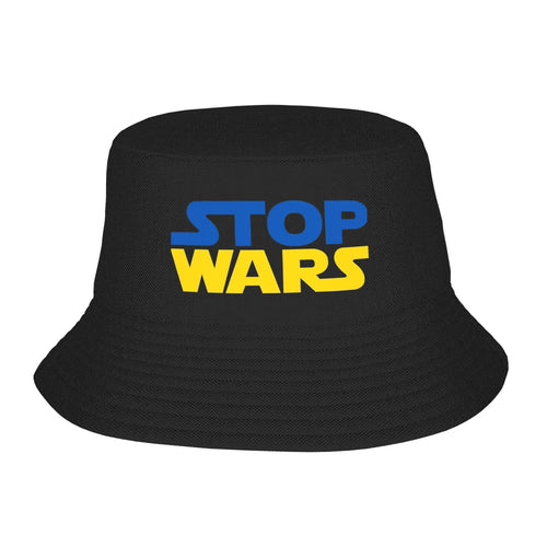 Ukraine Stop Wars Hawaii Casual Vacation Bucket Hat