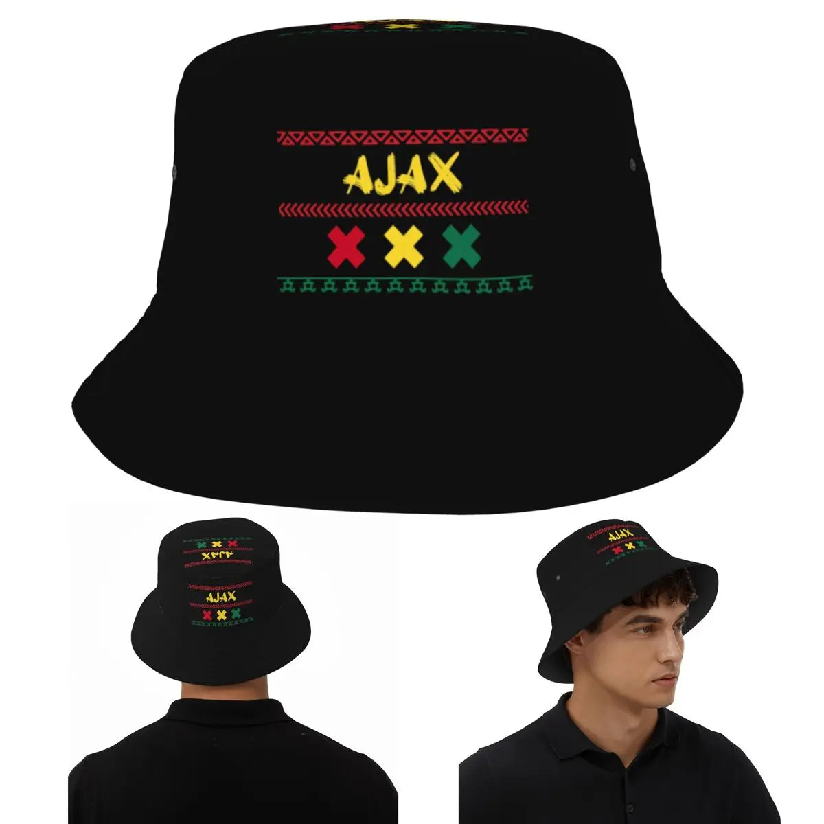 Ajax Bob Marley Summer Bucket Hat