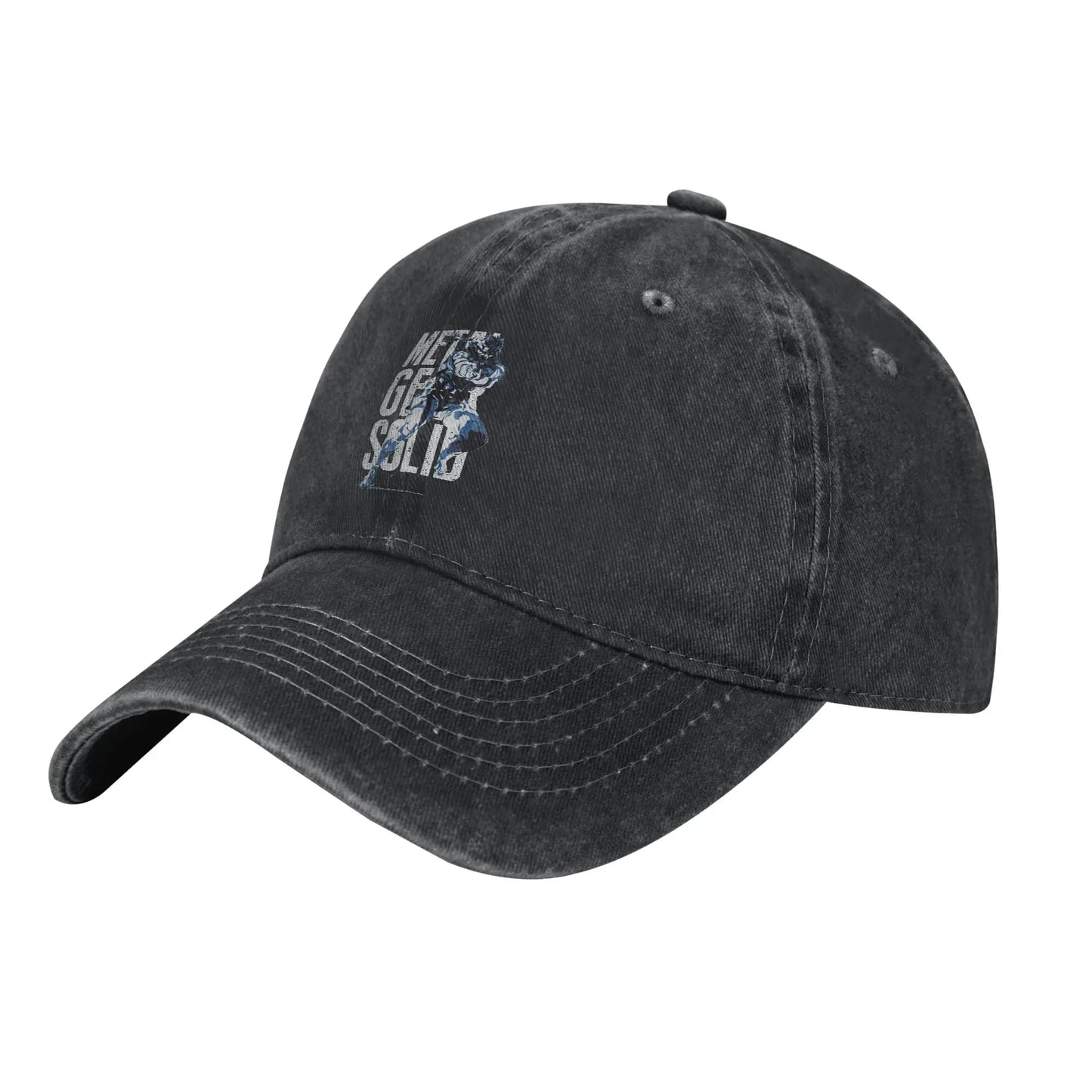 Metal Gear Solid Distressed Washed Baseball Cap