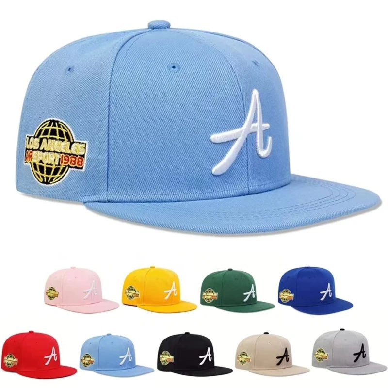 Unisex Gothic Letter Embroidery Baseball Cap
