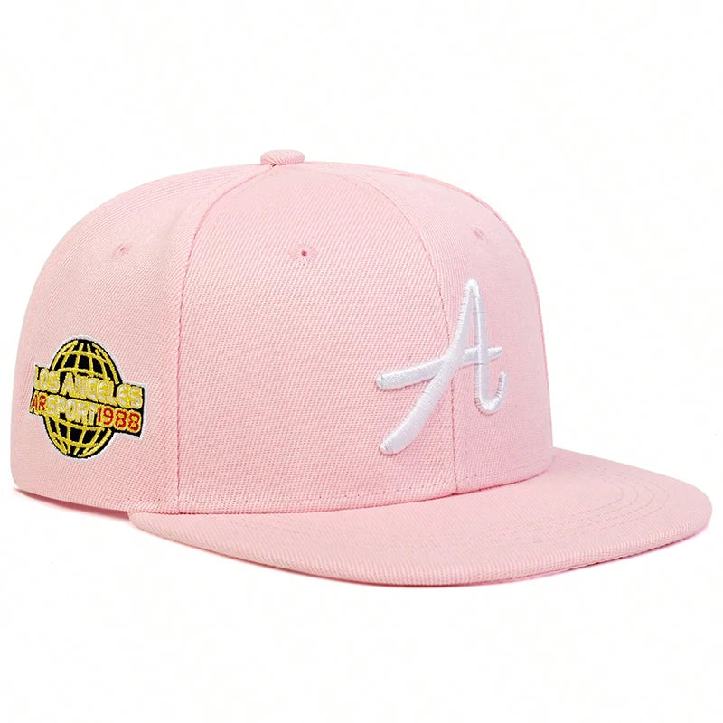 Unisex Gothic Letter Embroidery Hip-hop Hats