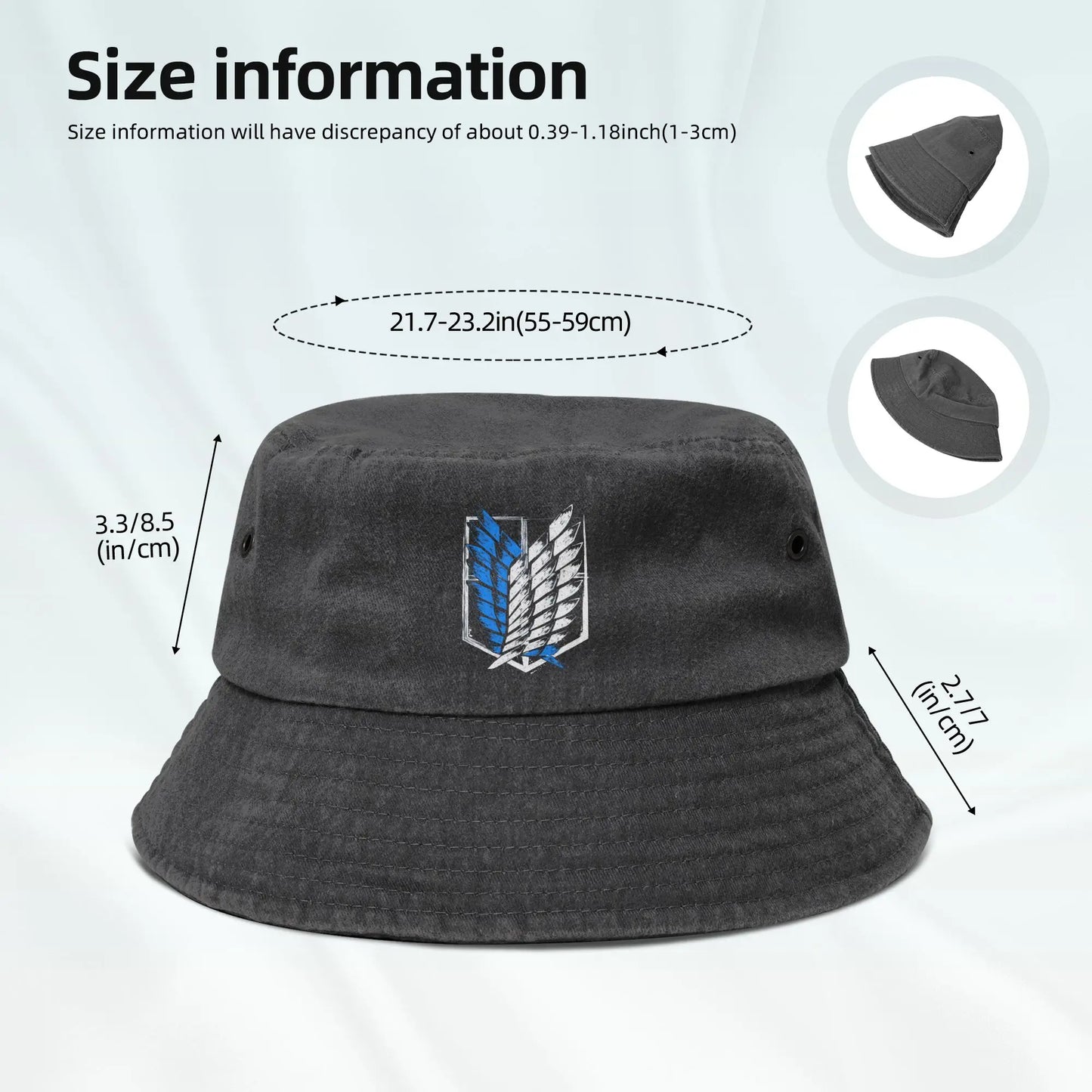 Attack On Titan Wings Freedom Bucket Hat
