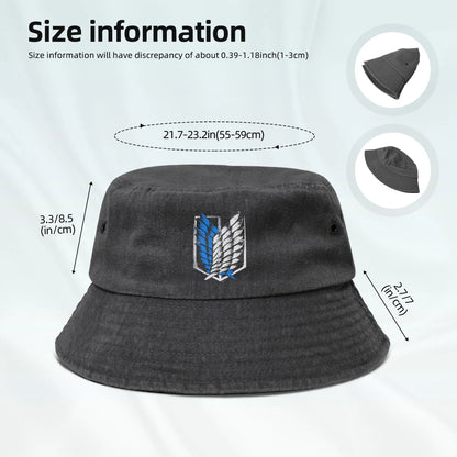 Attack On Titan Wings Freedom Bucket Hat