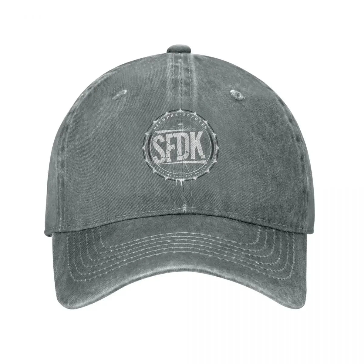 Sfdk Record Distressed Baseball Cap