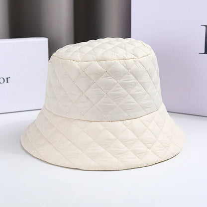 Kids Japanese Down Warm Bucket Hat