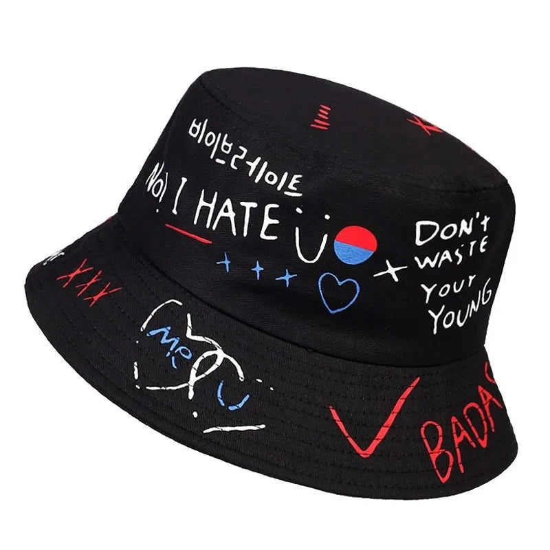 Unisex Summer Cotton Bucket Hat – Casual Travel Cap