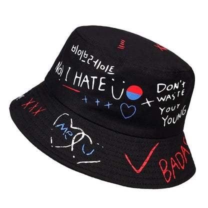 Unisex Summer Cotton Bucket Hat – Casual Travel Cap