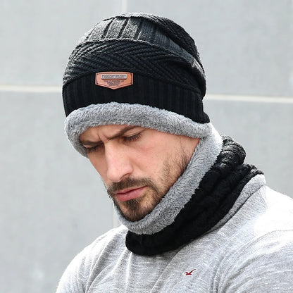 Knitted Wool Winter Beanie Hat