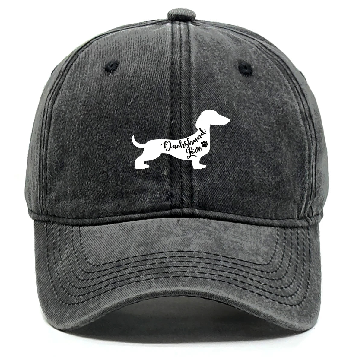 Dachshund Dog Adjustable Cotton Outdoor Baseball Cap