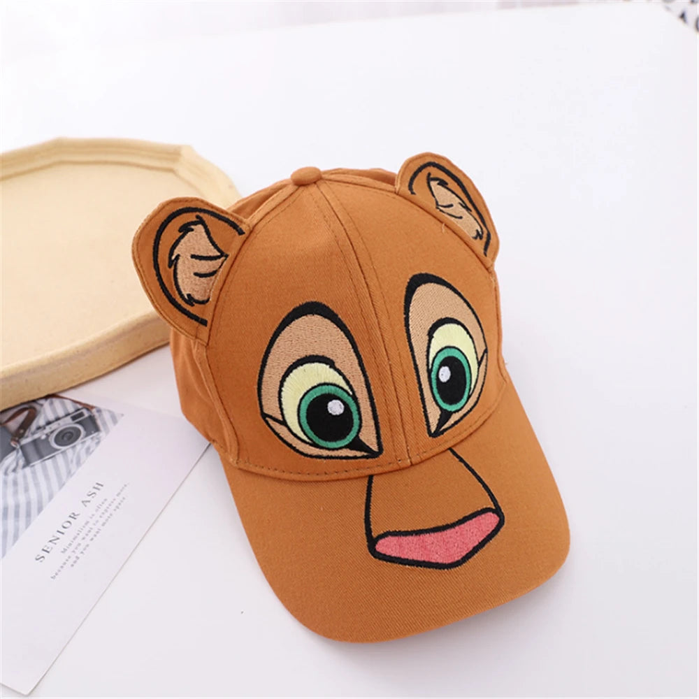 Kids Cartoon Tiger Baseball Cap