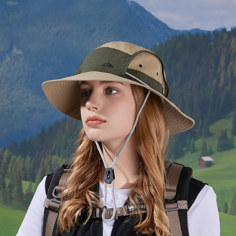 Large Brim Waterproof Sun Bucket Hat