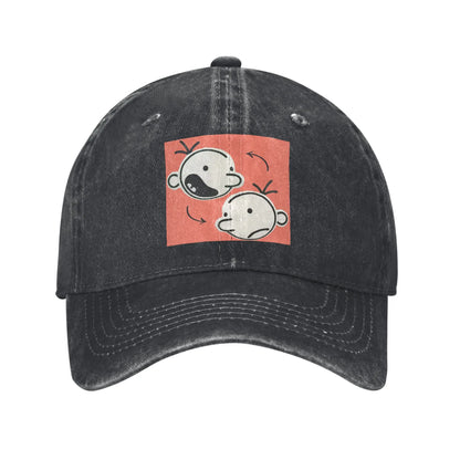 Diary of a Wimpy Kid Washed Denim Adjustable Baseball Cap
