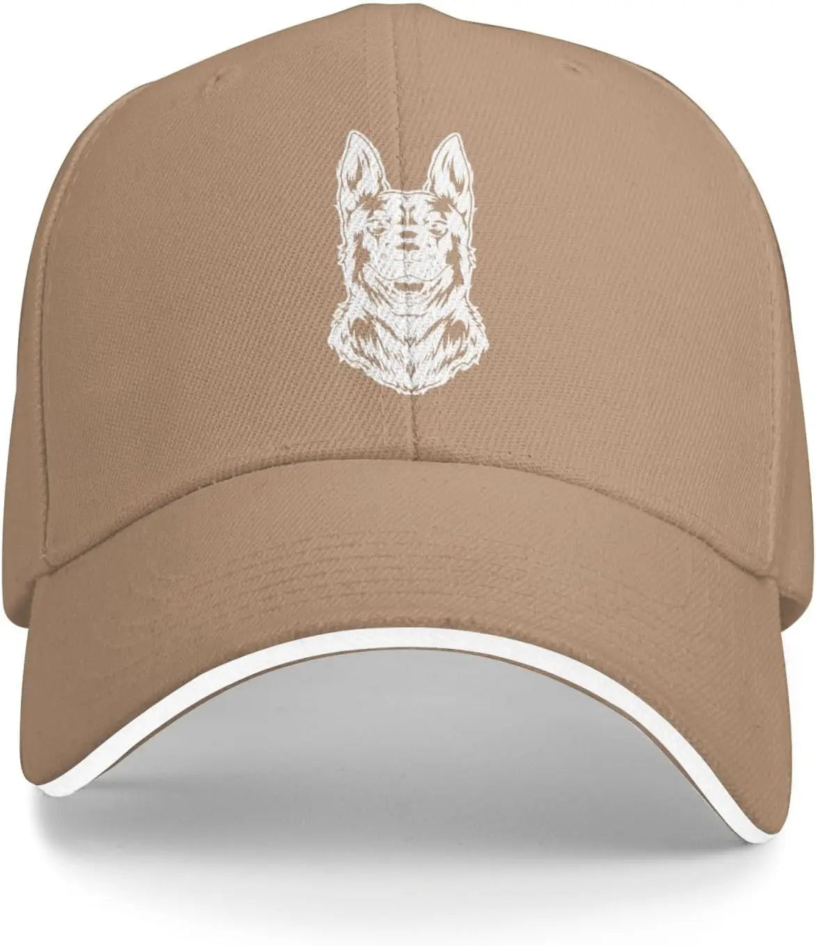 German Shepherd Sketch Trucker Baseball Cap