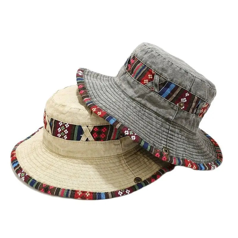 Cotton National Wind Bucket Hat