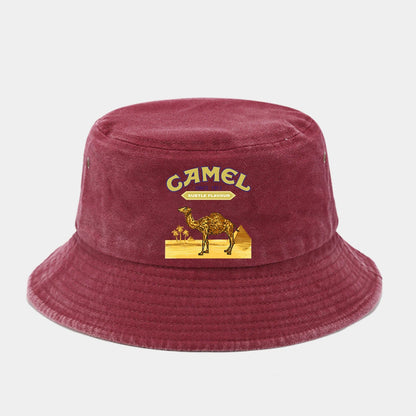 Camel Trophy Washed Retro Sunshade Bucket Hat