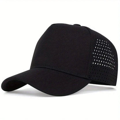 Unisex Solid Color Personality Baseball Net Caps