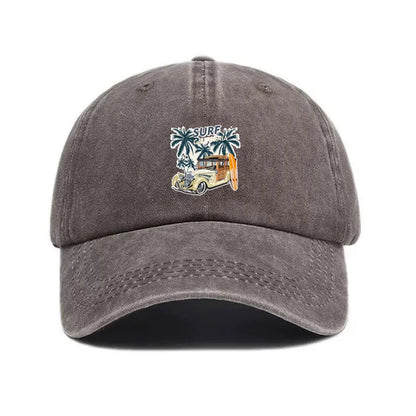 Vintage Washed Cotton Travel Outdoor Baseball Cap