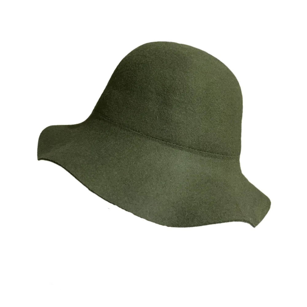 Woolen Retro Fedora Hat