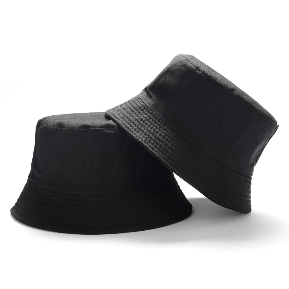 Reversible Duck Print Summer Travel Bucket Hat